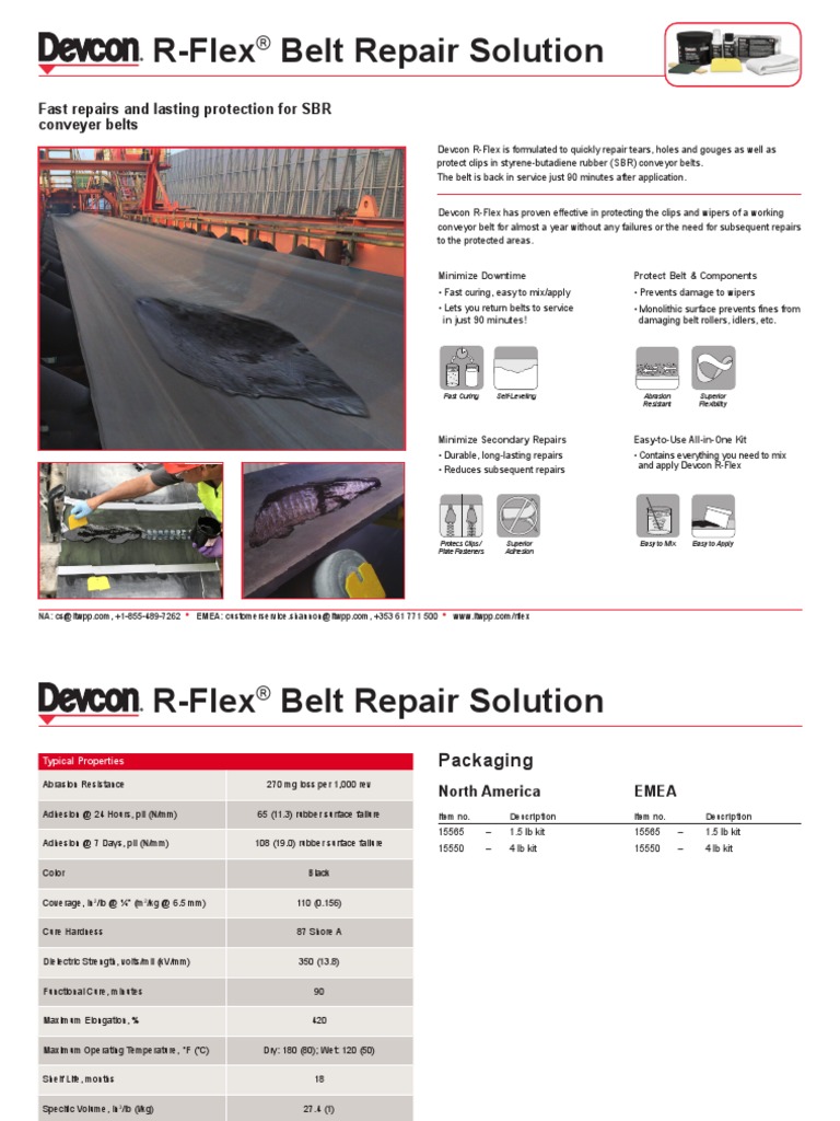 RFlex Belt Repair Solution Fast Repairs and Lasting Protection For