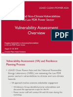 USAID Clean Power Asia Vulnerability Assessment Workshop Overview