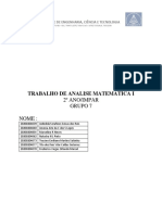 Análise Matemática I - Grupo 7