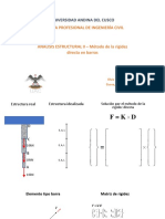 3 - Problemas en Barras