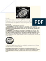 Beda Cara Kerja Mesin Jam Tangan