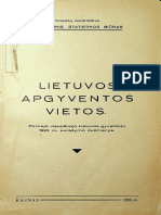 Lietuvos Apgyventos Vietos, 1925