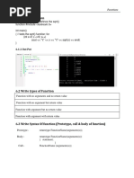 6.1 Built in Function: Lab Manual # 6 Functions