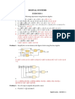 Digital Systems: Exercises 1