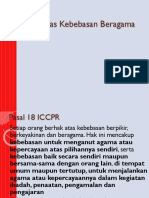 Hak Atas Kebebasan Beragama PRW Indonesia