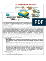 Niveles de Organización Biológica