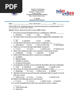 Republic of The Philippines Department of Education Region VI - Western Visayas Division of Capiz Brgy. Canapian, Maayon Capiz