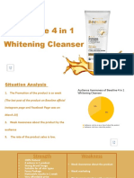 Beesline 4 in 1 Whitening Cleanser Advertising Pitching For A Client