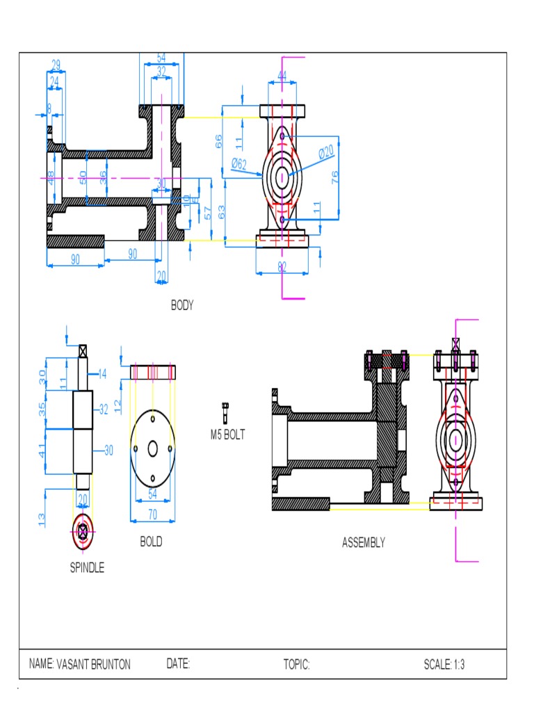 Csec Technical Drawing 2016 Past Paper | PDF
