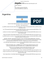 Legislación Argentina Sobre Delitos Informaticos y Otras