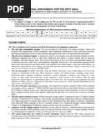 Download National Endowment for the Arts  by Americans for the Arts SN50734231 doc pdf
