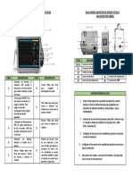 Guía rápida monitor signos vitales Advanced PM-1000A