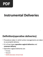 Instrumental Deliveries