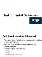 Instrumental Deliveries