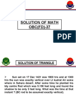 Solution of Math OBC (FD) - 37