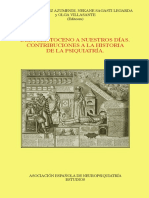 Del Pleistoceno A Nuestros Días - Contribuciones A La Historia de La Psiquiatría - Óscar Martínez Azumendi - Nekane Sagasti Legarda