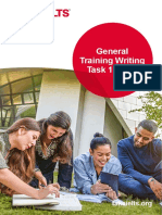 General Training Writing Task 1 Week