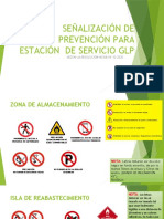 Señalización de Prevención para Estación de Servicio GLP