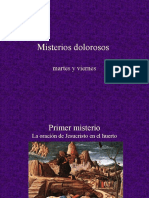 Misterios dolorosos