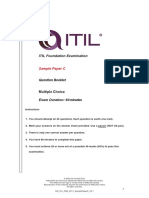 ITILFO Sample Papers V3 UK