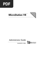 MicroStationV8 Admin - Guide