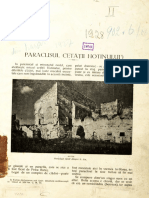 Comisiunea Monumentelor Istorice - Sectia Din Basarabia. Anuar 1928.