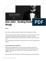 Dan John - Scaling Davids Case Study: Brand