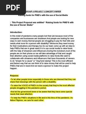 project proposal