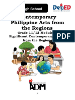 Contemporary Philippine Arts From The Regions: Senior High School