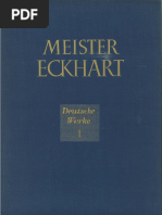 Meister Eckhart - Die deutschen Werke Bd I. Predigten 1-24