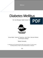 Diabetes Mellitus: For The Ethiopian Health Center Team