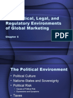 The Political, Legal, and Regulatory Environments - Chapter 5