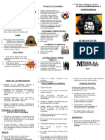 Folleto Plan de Emergencia y de Evacuacion