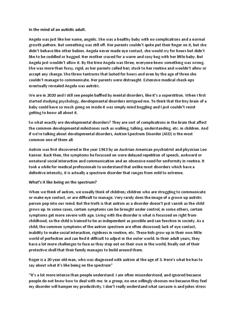 Guide To Dating For Autistic Adults | PDF | Developmental Disorder | Autism