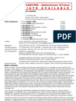 PDMS Smartplant PDS (Coordinator Administrator)
