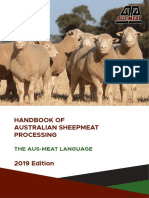 Handbook of Australian Sheepmeat Processing: The Aus-Meat Language