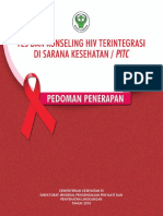 Tes Dan Konseling Hiv Terintegrasi Di Sarana Kesehatan _ Pitc Pedoman Penerapan