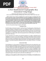 A New Randomized Cryptographic Key Generation Using Image: ISO 9001:2008 Certified