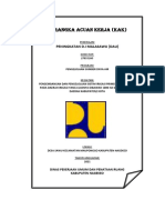 Kerangka Acuan Kerja (Kak) : Peningkatan D.I Malasawu (Dau)