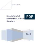 EUROLIFE ERB - Asigurări de Viață - Raportul Privind Solvabilitatea Și Situația Financiară 2017