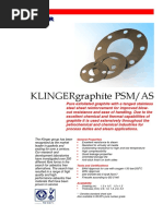 Klingerit 1000 Gasket Specifications | PDF | Chemistry | Building ...