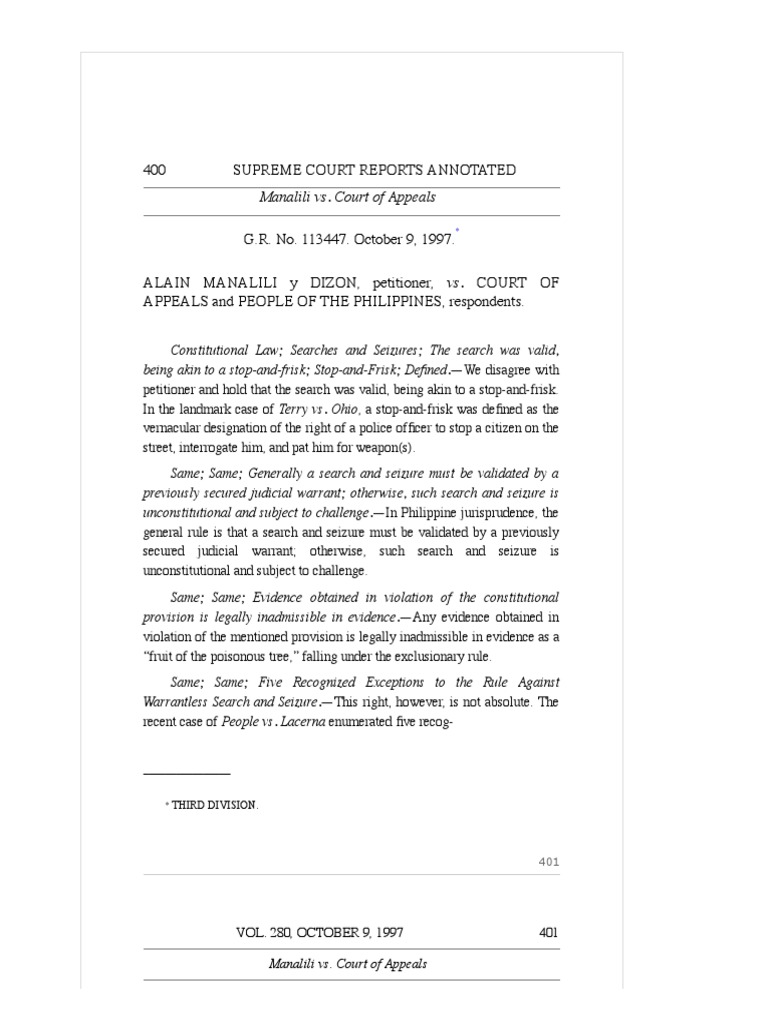 192 manalili v ca 280 scra 400 pdf terry v ohio search and