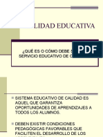 Calidad Educativa