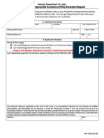 Pandemic Unemployment Assistance (PUA) Backdate Request