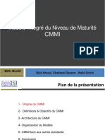 Modèle Intégré Du Niveau de Maturité: Méth. Mod - SI Bilel Arfaoui, Chahbani Bassem, Walid Gnichi