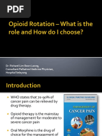Kapanol 100mg Opioid Conversion Guide | PDF | Morphine | Oxycodone