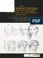 O ensino do desenho facial nas plataformas digitais