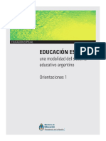 Educación Especial Una Modalidad Del Sistema Educativo Argentino