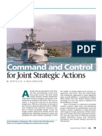 Command and Control: For Joint Strategic Actions