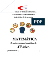 Cuadernillo MAT 4to Transformaciones Isométricas n2
